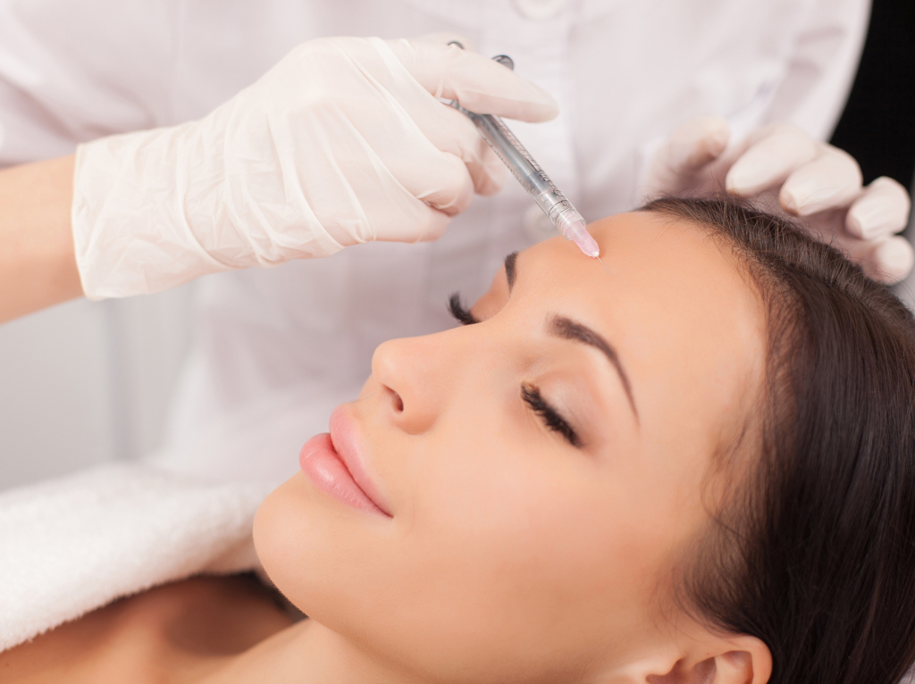 botox-injektion stirn zornesfalte
